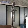 Buy cheap Standing Person Stainless Steel Garden Sculptures Weather Resistance from wholesalers