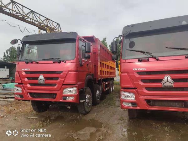 Buy cheap 2020 MADE IN CHINA TRACTOR HEAD 8*4 12 TIRES SINOTRUCK HOWO TIPPER DUMP TRUCK EMISSION STANDARD EURO2 from wholesalers