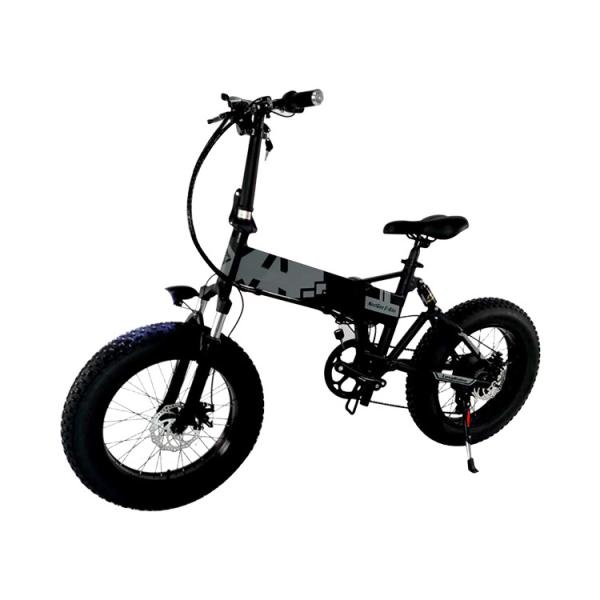 Buy cheap Double Suspension 20 Inch Electric Folding Fat Tire Bike from wholesalers