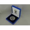 Buy cheap Velvet Box Military Personalized Coins , 3D Zinc Alloy Die Casting And Antique Silver Plating from wholesalers