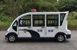 Enclosed Body Electric Patrol Car With 48V AC Motor CE Approved