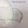 Buy cheap Non Woven Fabric KN95 Respirator Mask white color from wholesalers
