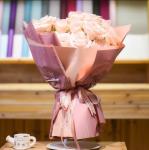 Single Colour Print Flower Wrapping Paper for Customized Bouquet Packaging