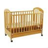 Buy cheap Solid Wood Automatic Baby Swing Bed With Brakes Wheels , Modern Baby Cribs from wholesalers