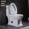 Buy cheap Siphon One Piece Dual Flush Comfort Height Toilet Round Bowl 112lbs from wholesalers