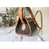 Buy cheap Monogram Printing 30cm Women'S Leather Crossbody Sling Bag Gold Ball Decoration from wholesalers