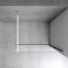 Buy cheap 8mm Tempered Glass Walk In Shower Screen With Top Bar Contemporary from wholesalers