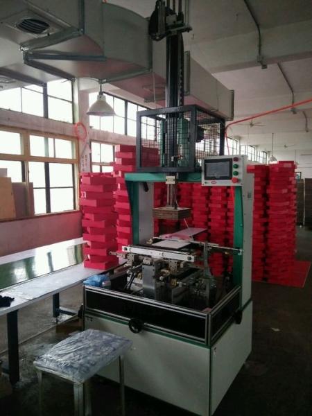 Buy cheap 380V / 50Hz Rigid Box Making Machine 7000 X 3000 X 2000mm Weight 6000kg from wholesalers