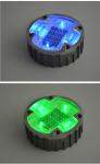 Aluminum Flashing Solar Powered Landscape Lights Reflective Road Stud