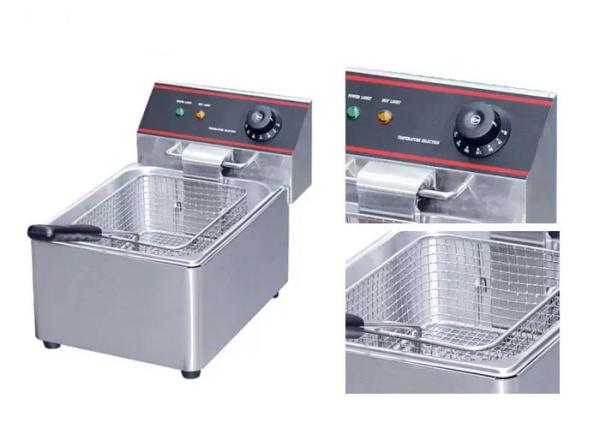 Buy cheap Deep Fryer 4L 2kw Stainless Steel Cooking Equipment from wholesalers