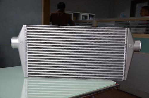 Buy cheap Automotive aftermarket charge air cooler aluminum bar & plate air to air heat exchanger from wholesalers