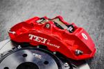 TEI Racing BBK For Toyota Camry Installed Big Brake Kits 4 Piston Calipers P40NS