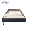 Buy cheap Knitted Fabric Plywood Platform Beds Frame Mattress Base Gray Color from wholesalers