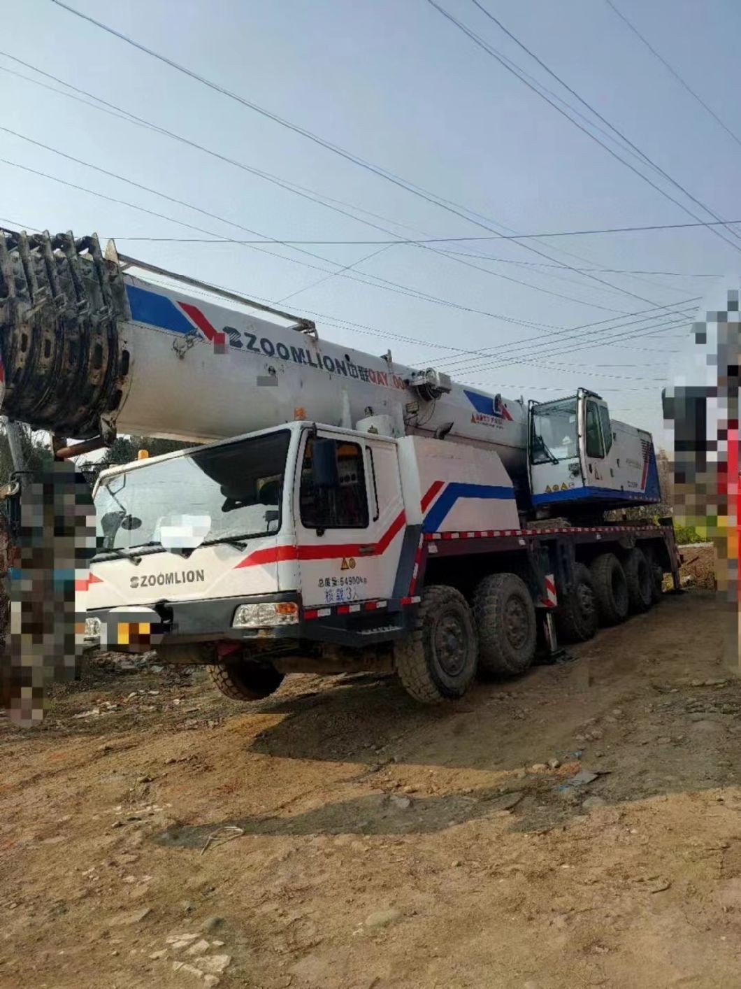 Good Original Condition 2012 Zoomlion 150t Truck Crane Used Mobile Crane Hoist Crane Sell in Lowest Price