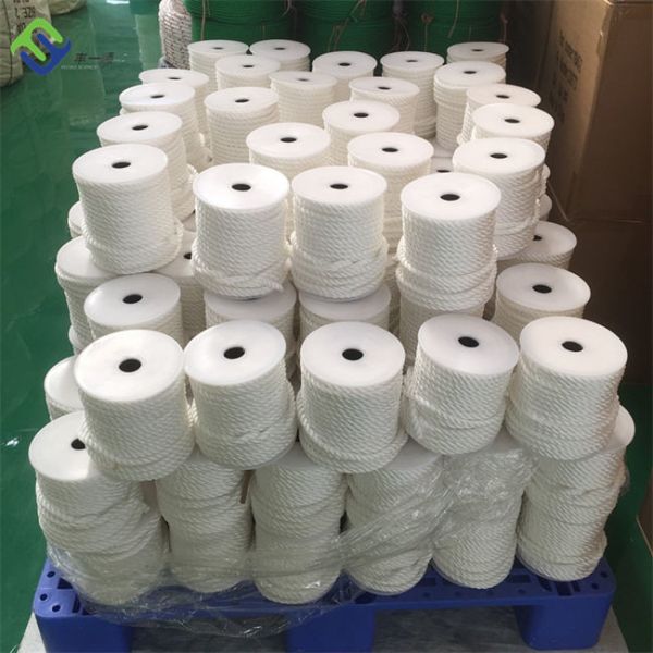 5mm - 60mm Dia 3 Strand Nylon Rope UV Treatment Marine Anchor Line