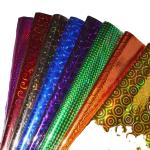100mm-1800mm Width Bopp Holographic Colored Film in Many Color and Design