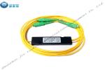 1490nm 1550nm 1x2 FBT Optical Fiber Coupler SC APC 2.0mm 1m