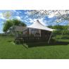 Buy cheap Q235 Steel Structure Luxury Glamping Tents Membrane Structure Architecture from wholesalers