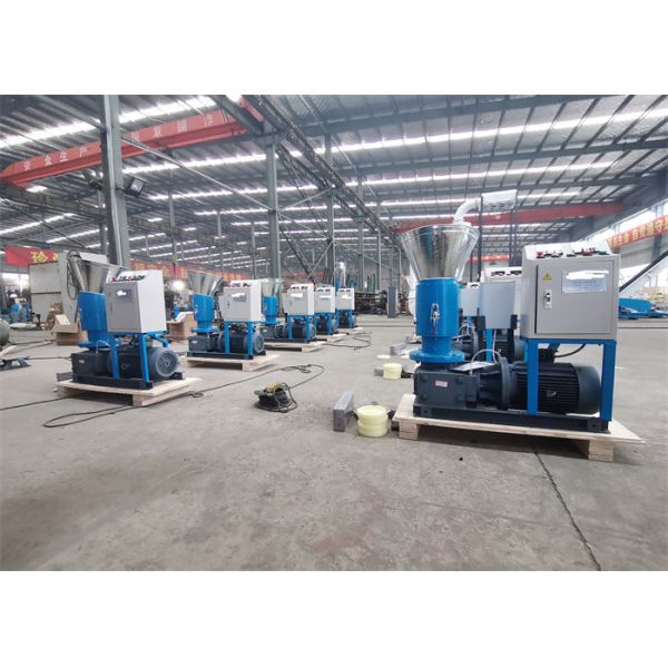 250~500kg/h roller rotate wood pellet mill biofuel straw sawdust pellet making for home heating 1 warranty