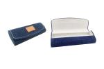 New Arrivals Denim Semi-Hard Optical Glasses Packing Case Jeans Eyewear Case Box