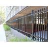 Buy cheap 6ft x 8ft Wrought Iron Garden Fence Ornamental Iron Fence Steel Fence from wholesalers