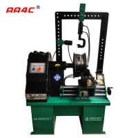 Buy cheap 0.55kw Automatic Wheel Straightening Machine Equipment Full Teeth Dual Cylinder Rim Processing Machine product