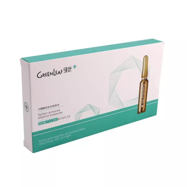 Buy cheap Essence Ampoules Cosmetic Packaging Boxes Printing Full Color Sleeve from wholesalers