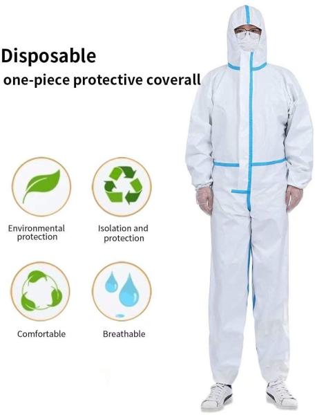 Buy cheap CE FDA PP PE Disposable Medical Isolation Clothing from wholesalers