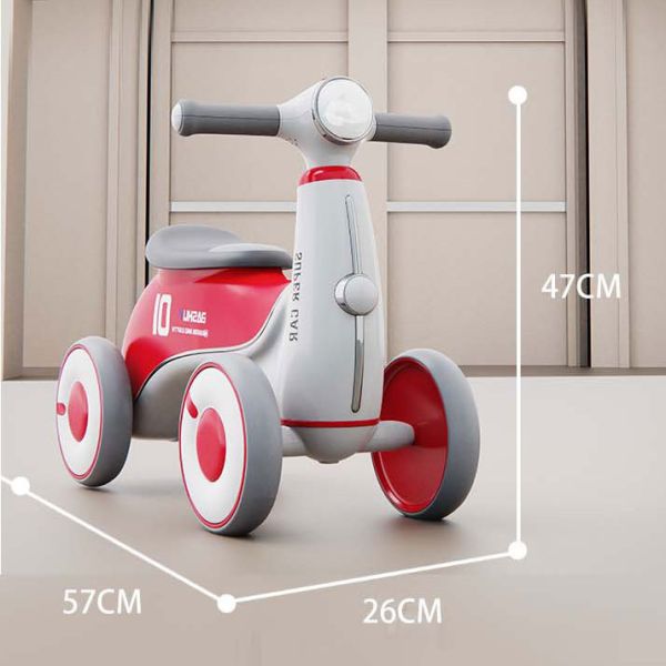 Car Style Scooter Walker Sliding Balanced Car Customized Kids Gift for Boys and Girls
