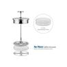 Buy cheap Stainless Steel French Press Coffee Maker 18/10 Bonus 1000ML Plunger Coffee Maker from wholesalers