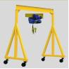Buy cheap Mini Mobile 380v Single Girder Gantry Crane 6m Span For Indoor / Outdoor from wholesalers