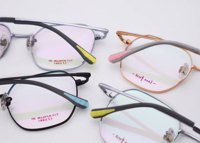 Polygon Kid Eyeglasses Frames Unisex In Lightweight Design LF 2001