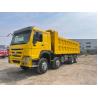 Buy cheap 420hp Used Sinotruk Dump Truck Red Color Manual Transmission construction companies from wholesalers