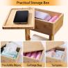 Buy cheap Freestanding Bathroom Storage Rack Bamboo Toilet Roll Holder For Paper from wholesalers