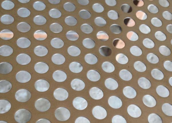 Buy cheap Food Grade 304 Stainless Steel Perforated Metal Sheet AISI Standard from wholesalers
