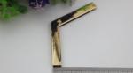 Factory direct sales iron material 105 mm length golden handbag corner
