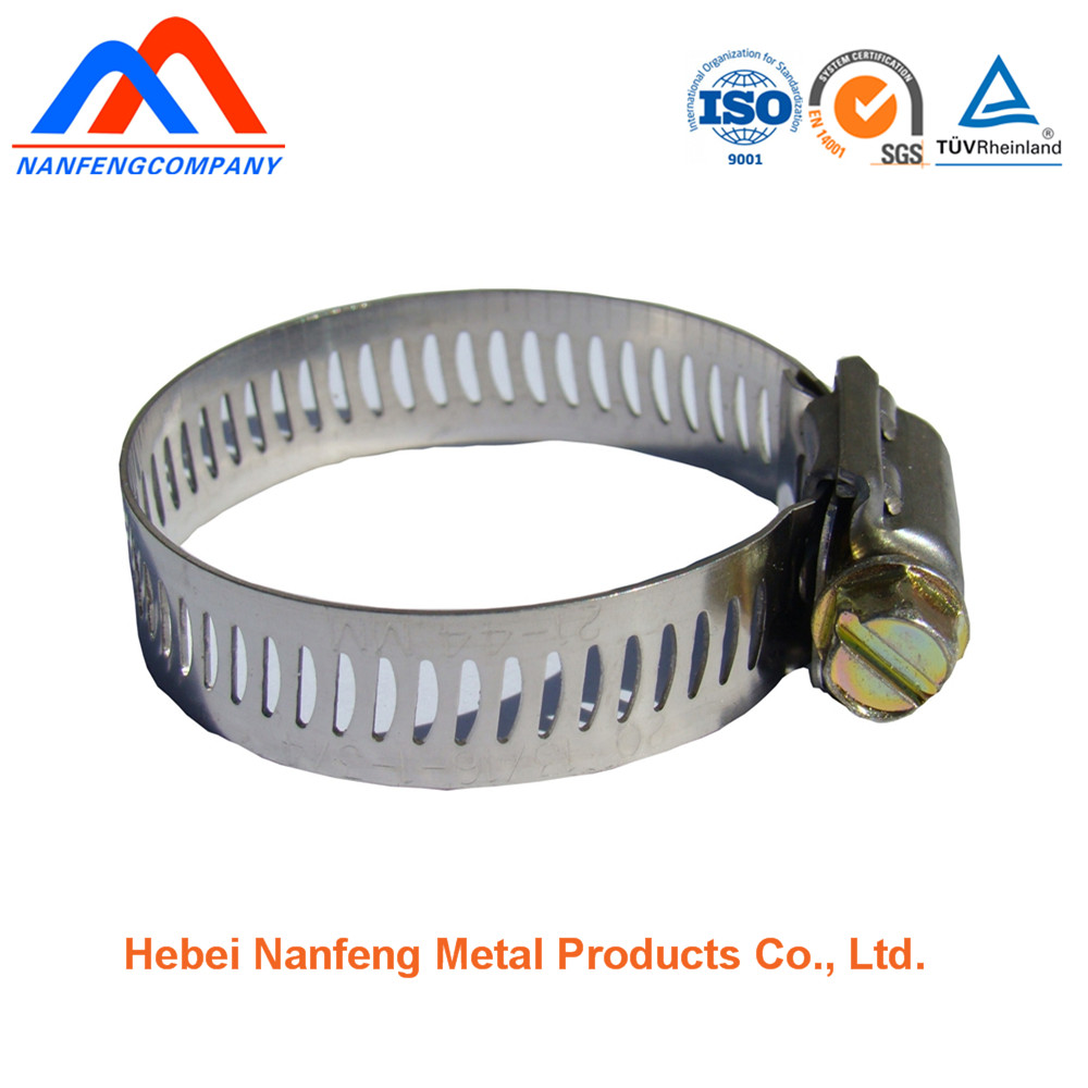 Stamping Hardware Parts Stainless Steel Metal Pole Clamps with Thumb Screw
