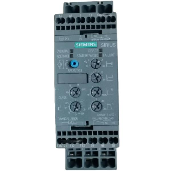 SIEMENS 3RW4027-2TB05 SIRIUS SOFT STARTER S0 32 A, 18.5 K KW/500 V, 40 °C 400