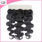 High Quality Virgin Hair Silk Top Indian Hair 13*4 360 Lace Frontal From Ear To