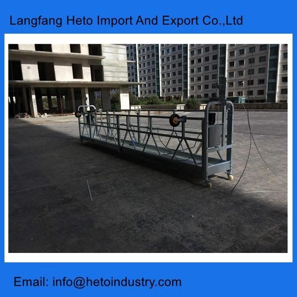 Buy cheap Electric hoist motor ZLP800 suspended platform for building maintenance from wholesalers