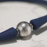 Silicone Elastic Rope Meteorite Bead Bracelet 10mm Unisex Fashionable