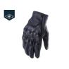 Buy cheap Black Leather Aftermarket Motorcycle Accessories Full Finger Motorcycle Golves from wholesalers