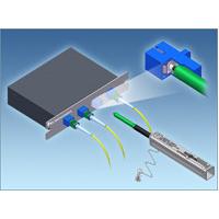 Buy cheap LC / MU Fiber Optic Cable Cleaner 2.5mm 1.25mm , Ergonomic Singleclick Cleaner product