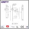 Buy cheap 65mm Backset Commercial Door Locks PVD Black Finish ML208502 For Sprung from wholesalers