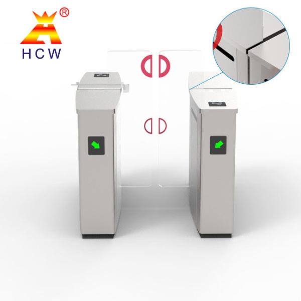Buy cheap 304 Stainless Steel Sliding Turnstile Barrier Gate High Security Infrared Anti Pinch from wholesalers