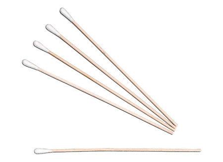 Buy cheap Wooden Cotton Tip Tattoo Supplies FDA 500PCS Cotton Buds Swabs OEM from wholesalers