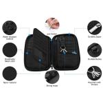 Waterproof Portable Document Organizer RFID Travel Passport Wallet Holder 9.25*5