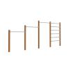 Buy cheap SGS Sit Up Outdoor Workout Equipment For Community Parks from wholesalers