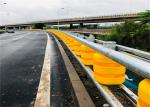 EVA Buckets Rolling Road Traffic Safety Roller Barrier Anti Crash Guardrail