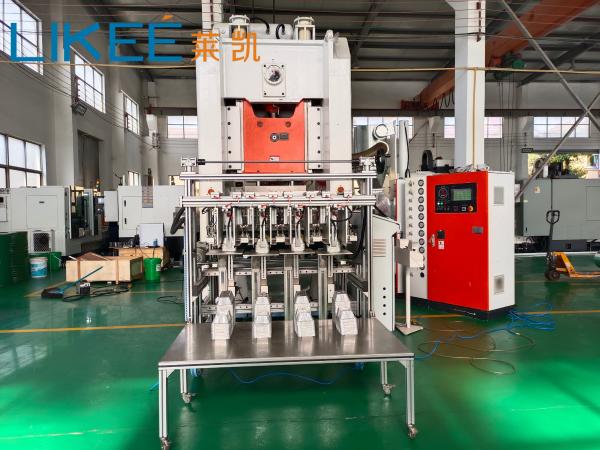 High Speed Automatic Schneider Electric Aluminum Foil Tray Making Machine